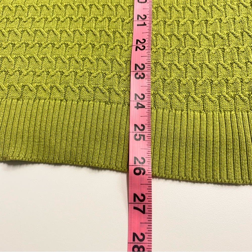 Imperfect vintage Y2K Talbots Woman pima cotton knit sweater ribbed 2X 1X XL ?‎ - Picture 9 of 16